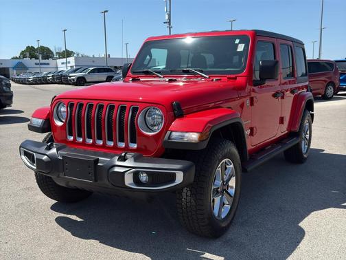 Firecracker Red Clearcoat 2021 Jeep Wrangler Unlimited Sahara