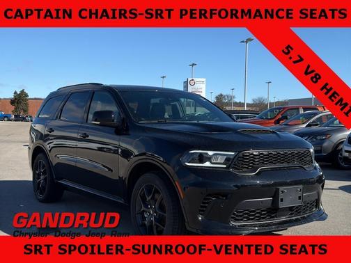 DB Black Clearcoat 2026 Dodge Durango GT HEMI V8