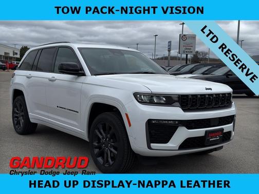Bright White Clearcoat 2026 Jeep Grand Cherokee Limited