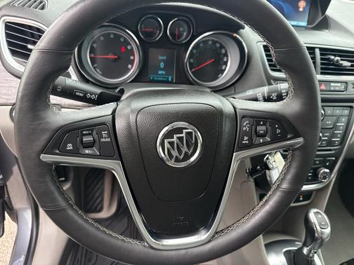 Satin Steel Gray Metallic 2014 Buick Encore Leather