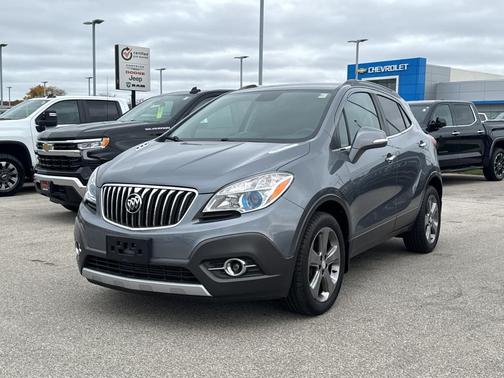 Satin Steel Gray Metallic 2014 Buick Encore Leather