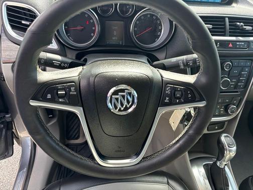 Satin Steel Gray Metallic 2014 Buick Encore Leather
