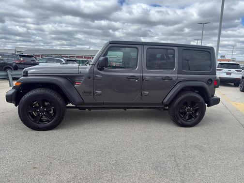 Granite Crystal Clearcoat Metallic 2021 Jeep Wrangler Unlimited Sport Altitude