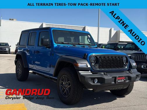 Hydro Blue Pearlcoat 2026 Jeep Wrangler Sport