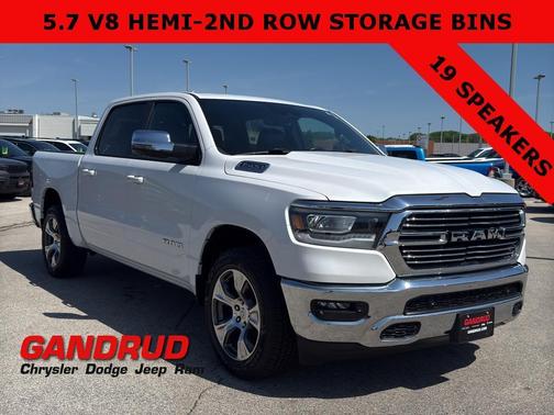 Ivory White 2023 RAM 1500 Laramie