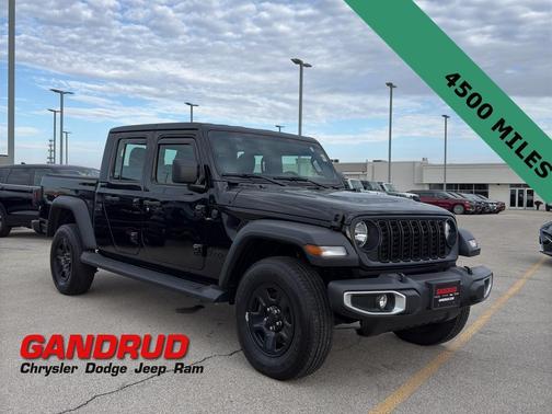 Black Clearcoat 2025 Jeep Gladiator Sport
