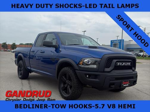 Blue Streak Pearlcoat 2019 RAM 1500 Classic Warlock
