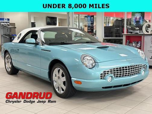 Blue 2002 Ford Thunderbird Deluxe