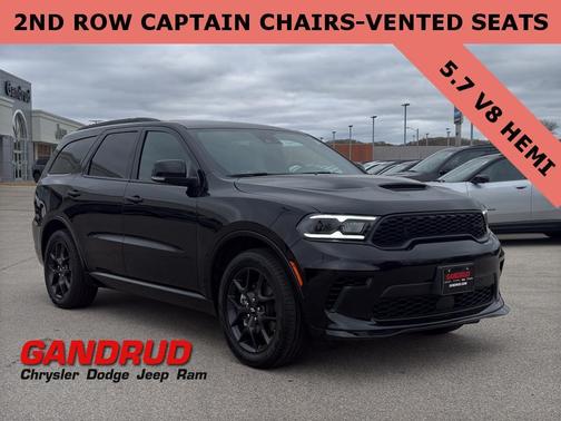 DB Black Clearcoat 2026 Dodge Durango GT HEMI V8