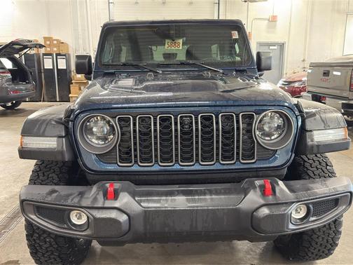 Fathom Blue Pearlcoat 2025 Jeep Wrangler Rubicon