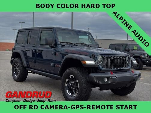 Fathom Blue Pearlcoat 2025 Jeep Wrangler Rubicon