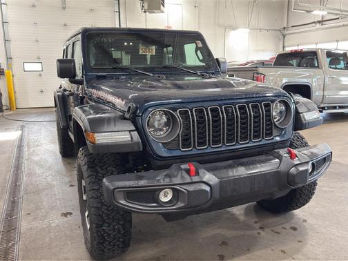 Fathom Blue Pearlcoat 2025 Jeep Wrangler Rubicon