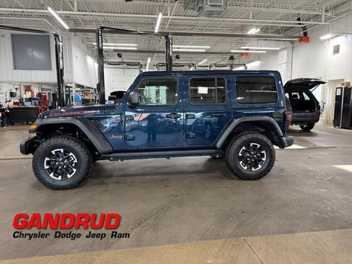 Fathom Blue Pearlcoat 2025 Jeep Wrangler Rubicon