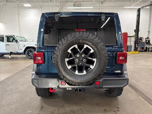 Fathom Blue Pearlcoat 2025 Jeep Wrangler Rubicon