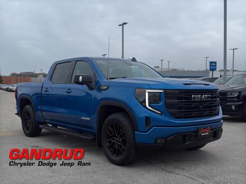 Dynamic Blue Metallic 2023 GMC Sierra 1500 Elevation