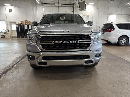 Billet Silver Metallic Clearcoat 2022 RAM 1500 Big Horn
