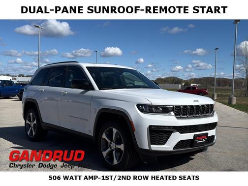 Bright White Clearcoat 2026 Jeep Grand Cherokee Limited