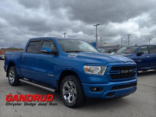 Hydro Blue Pearlcoat 2022 RAM 1500 Big Horn