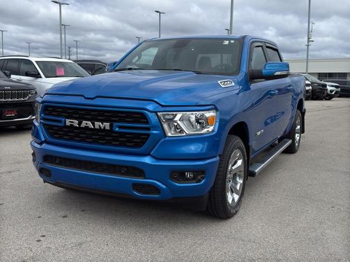 Hydro Blue Pearlcoat 2022 RAM 1500 Big Horn