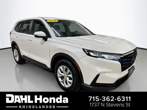 Platinum White Pearl 2024 Honda CR-V LX AWD