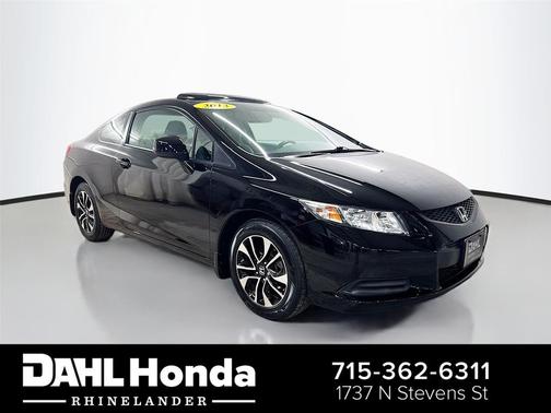 Crystal Black Pearl 2013 Honda Civic EX