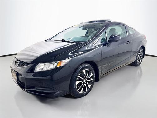 Crystal Black Pearl 2013 Honda Civic EX