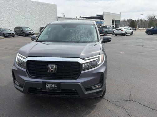 Modern Steel Metallic 2022 Honda Ridgeline RTL-E