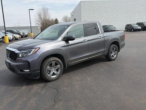 Modern Steel Metallic 2022 Honda Ridgeline RTL-E