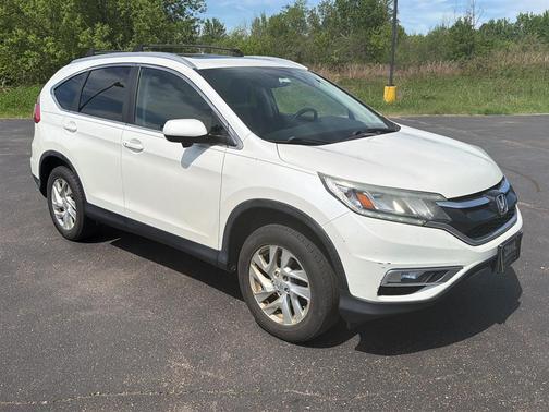 White Diamond Pearl 2015 Honda CR-V EX-L