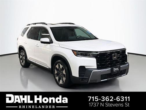 Platinum White Pearl 2026 Honda Pilot Elite