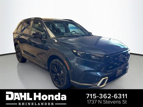 Canyon River Blue Metallic 2026 Honda CR-V Hybrid Sport Touring AWD