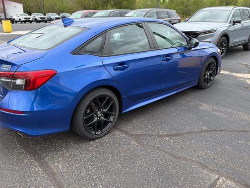 Aegean Blue Metallic 2023 Honda Civic Sport