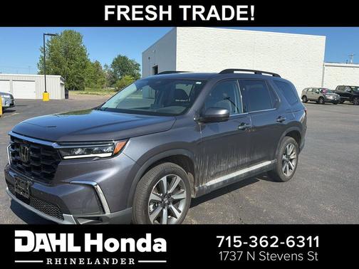 Modern Steel Metallic 2024 Honda Pilot Elite