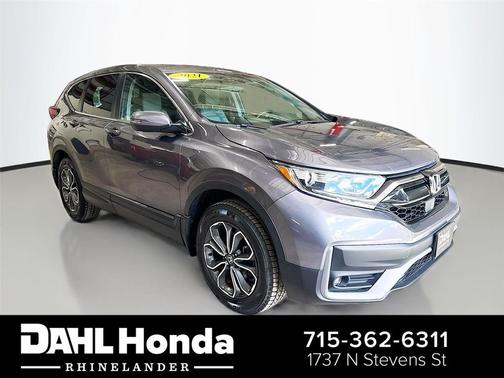 Modern Steel Metallic 2021 Honda CR-V AWD EX