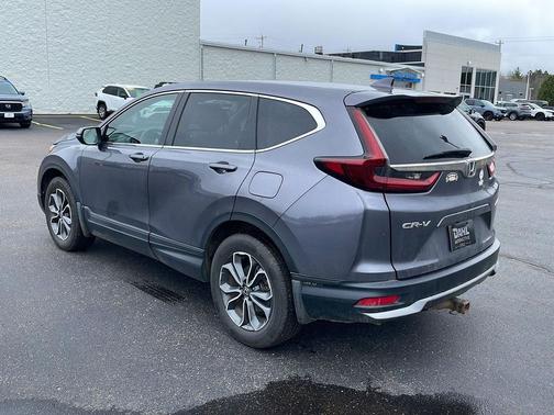 Modern Steel Metallic 2021 Honda CR-V AWD EX