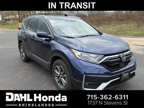 Obsidian Blue Pearl 2020 Honda CR-V AWD EX-L
