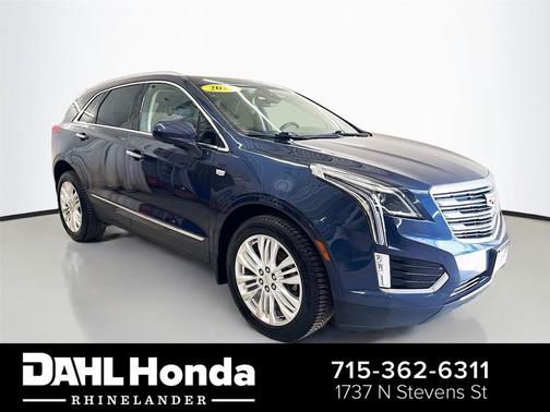 Harbor Blue Metallic 2019 Cadillac XT5 Premium Luxury