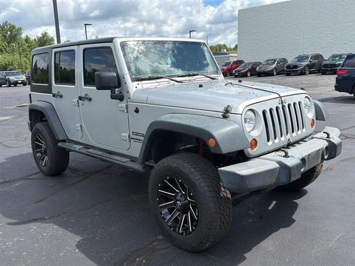 Bright Silver Metallic Clearcoat 2012 Jeep Wrangler Unlimited Sport
