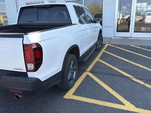 Platinum White Pearl 2023 Honda Ridgeline RTL