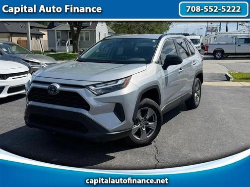 Silver Sky Metallic 2023 Toyota RAV4 Hybrid SE
