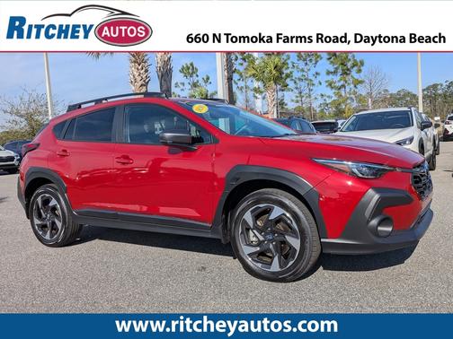 Lithium Red Pearl 2025 Subaru Crosstrek Limited