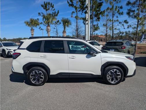 Crystal White Pearl 2026 Subaru Forester Premium