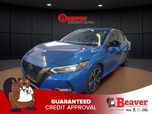 Electric Blue Metallic 2023 Nissan Sentra SR