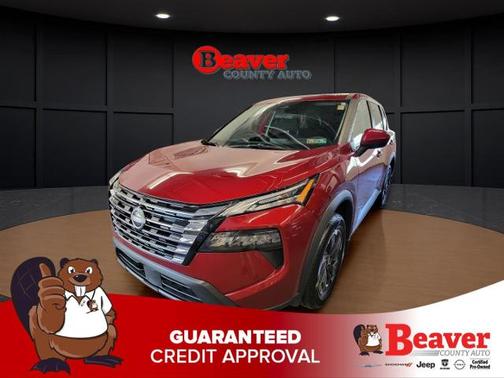 Scarlet Ember 2026 Nissan Rogue SV