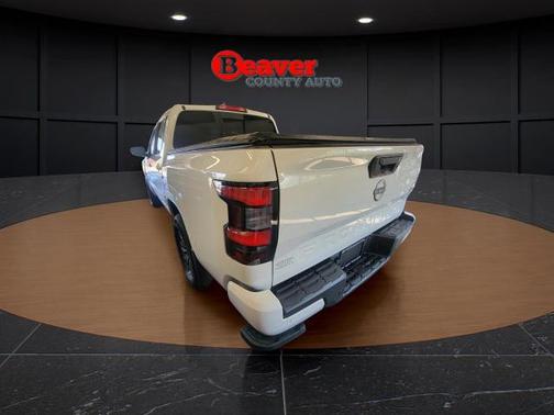 Glacier White 2025 Nissan Frontier SV