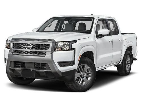 Glacier White 2025 Nissan Frontier SV
