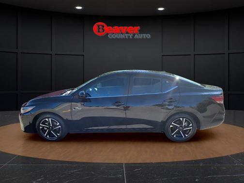 Black 2025 Nissan Sentra SV