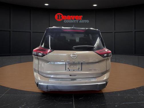 Dk Beige Blk 2024 Nissan Rogue SL