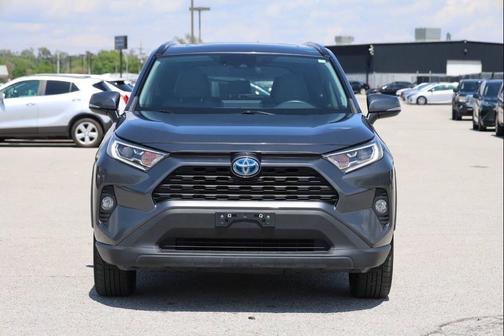 Gray 2021 Toyota RAV4 Hybrid XLE Premium