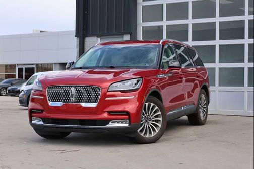 Red 2020 Lincoln Aviator Reserve AWD